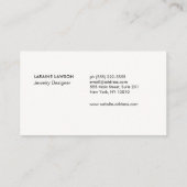 アルケミカルシンボルホワイト 名刺 (裏面)