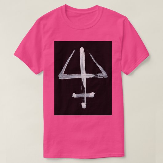 アルケミカルシンボル油エッセンス反転 Tシャツ (デザイン正面)