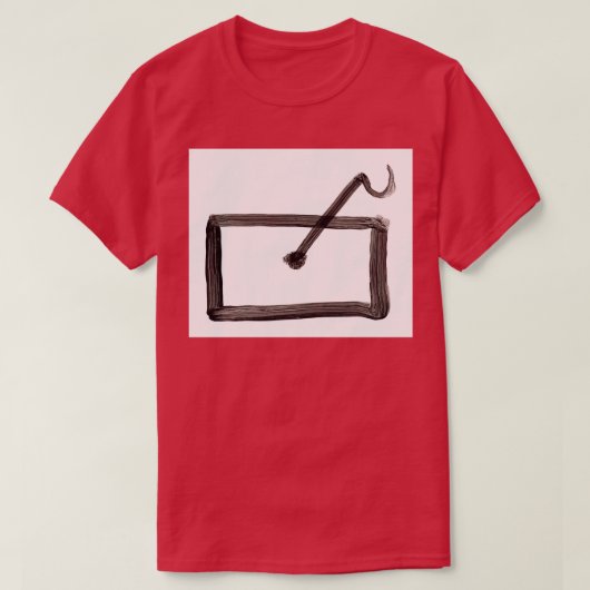 アルケミカルシンボル煙 Tシャツ (デザイン正面)