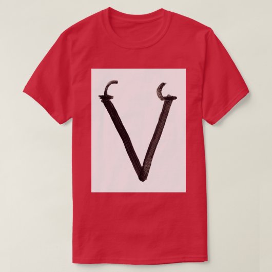 アルケミカルシンボル燃えたホーソーン Tシャツ (デザイン正面)