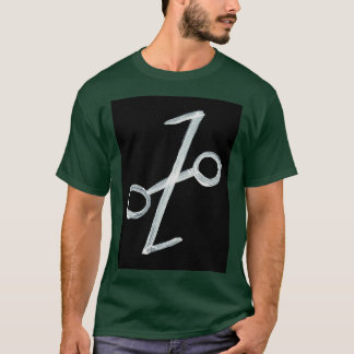 アルケミカルシンボル金ゴールドリザール反転 Tシャツ