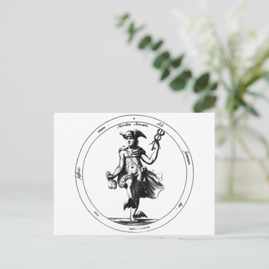 アルケミカルマーキュリーおよびカドゥセウス ポストカード (スタンド正面)