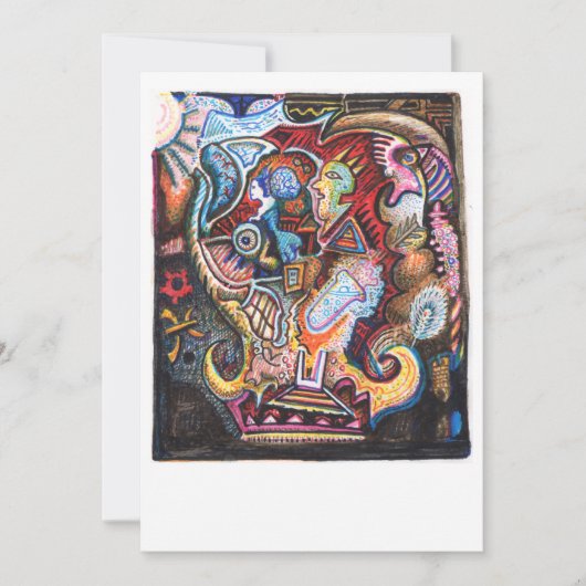 アルケミカルートーキングフラットカード (正面)