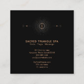 *~*アルケミーシャーマン聖地曼荼羅ムーン スクエア名刺 (裏面)