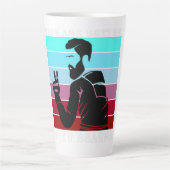 アルゲコレス カフェラテマグ (正面)