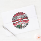 アルゲリエンアルゲリッシュオステリーヒッシュオステリーイクバウム ラウンドシール (封筒)