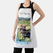 アルゲーウアルプス ヴィンテージ牛 バイエルン ドイツ 土産 エプロン (インサイチュ)