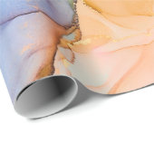 アルコの自然な高級抽象芸術絵画流体アート ラッピングペーパー (ロールコーナー)