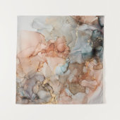 アルコの自然高級抽象芸術流絵画動アート タペストリー (正面(横))