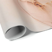 アルコの自然高級抽象芸術流絵画動アート ラッピングペーパー (ロールコーナー)