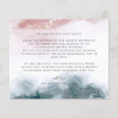 アルコエレガントールインク赤面ブルーウォーター色ありがとう (裏面)