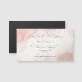 アルコエレガントールインク金ゴールド赤面結婚ピンク詳細 (正面/裏面)