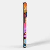 アルコカラフルルインクウォーターの背景色 Case-Mate iPhoneケース (裏面 / 右)