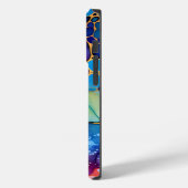 アルコカラフルルインクウォーターの背景色 Case-Mate iPhoneケース (裏面 / 左)