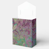 アルコカラフルールインク、緑とブルゴーニュ抽象芸術 フェイバーボックス (オープン)