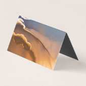 アルココンテンポラリーールインク金ゴールドと青 名刺 (裏面)