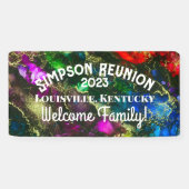 アルコサイケデリックールインク抽象芸術絵画ズ 横断幕 (横)