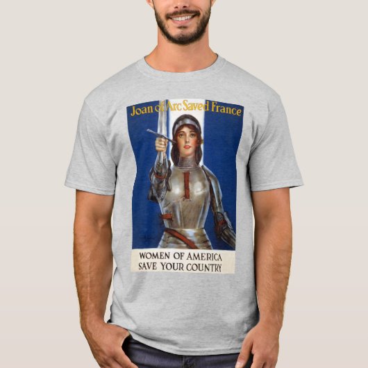 アルコット　フランスの英雄　オルレアンの乙女 Tシャツ (正面)