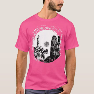 アルコナズブルチアイドルスラブの神殿の崇拝 Tシャツ