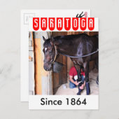 アルコライト - サラトガの馬小屋 ポストカード (正面/裏面)