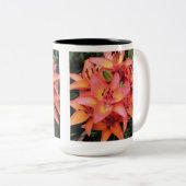 アルコラルカラーガーデンリリー ツートーンマグカップ (正面右)