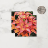 アルコラルカラーガーデンリリー ノートカード (正面/裏面インサイチュ)