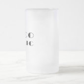 アルコールおもしろいデザイン フロストグラスビールジョッキ (中央)