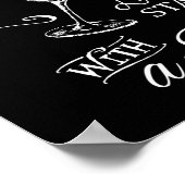 アルコールが、偉大な恋物語はサラダから始まったわけではないから プリント (角)