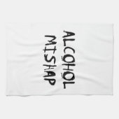 アルコールのミシャップ キッチンタオル (横)