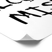 アルコールのミシャップ ポスター (角)