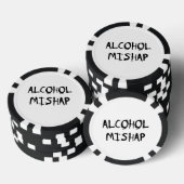 アルコールのミシャップ ポーカーチップ (積み重ね)