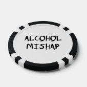 アルコールのミシャップ ポーカーチップ (シングル)