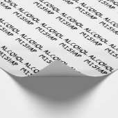 アルコールのミシャップ ラッピングペーパー (角)