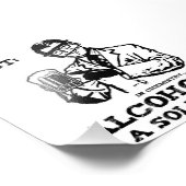 アルコールは化学の解決 フォトプリント            (角)