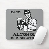アルコールは化学レトロの解決です マウスパッド (マウス)
