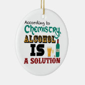 アルコールは解決です セラミックオーナメント (右)