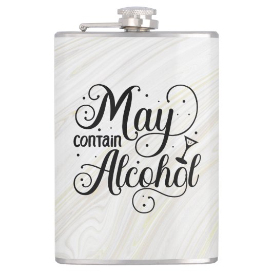 アルコールを含むことができる フラスク (正面)