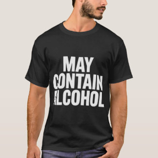 アルコールを含む可能性のあるギフト Tシャツ