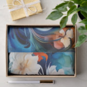 アルコールインクのエーテル流れ 薄葉紙 (ギフト)