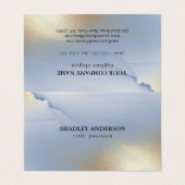 アルコールインクのテクスチャ 名刺 (外部フラット)