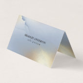 アルコールインクのテクスチャ 名刺 (正面)