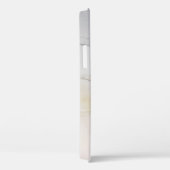 アルコールインクの渦巻き、黄色の濃淡、抽象芸術。 Case-Mate iPhoneケース (裏面 / 右)