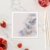 アルコールインクの蝶 スタンダードカクテルナプキン (インサイチュ)