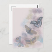 アルコールインクの蝶 ポストカード (正面/裏面)