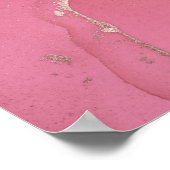 アルコールインクは半透明に色を付ける。抽象芸術多色 ポスター (角)