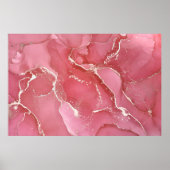 アルコールインクは半透明に色を付ける。抽象芸術多色 ポスター (正面)