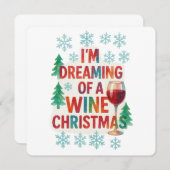 アルコールインクを使ったクリスマスの笑い (正面/裏面)