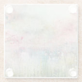 アルコールインクアブストラクトコースター ガラスコースター (裏面)