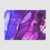 アルコールインクアブストラクトレイヤー マルチパープルの色合い 薄葉紙 (正面)