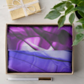 アルコールインクアブストラクトレイヤー マルチパープルの色合い 薄葉紙 (ギフト)